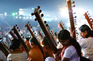 Sitars al World Culture Festival